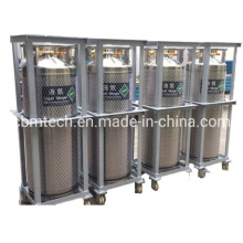 Welded Insulated Liquid Nitrogen Oxygen Dewar Cylinders